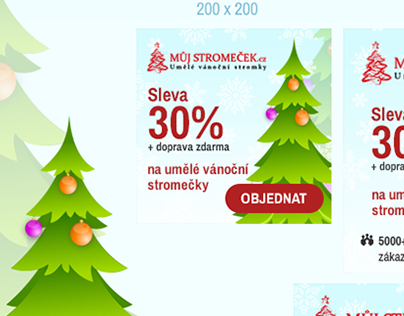 Mujstromecek.cz - web banners