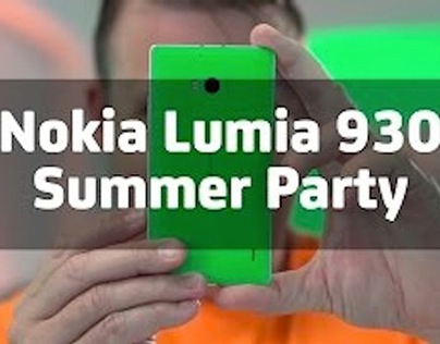 Nokia Lumia 930 Summer Party - Phones 4u 