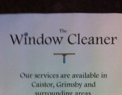 The window cleaner