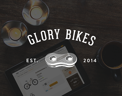 Glory Bikes. Branding & Ecommerce Design