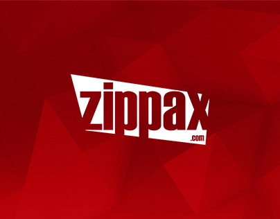 Zippax official website's design