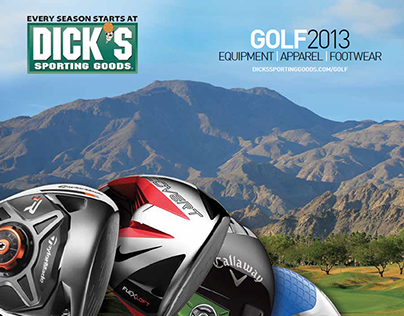 Dick's Sporting Goods 2013 Golf Catalog