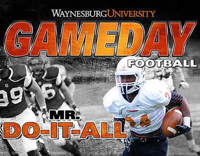 Waynesburg University GameDay Football - 11/1/2014