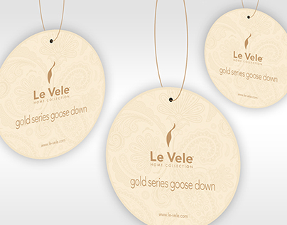 Le Vele Gold Goose Down Quilt Packaging