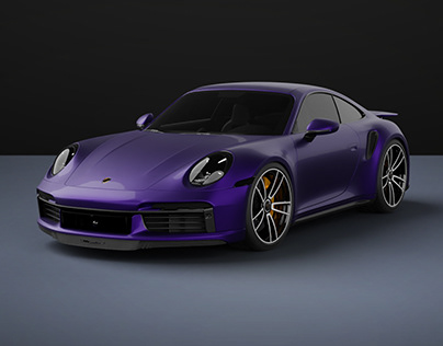 Porsche 911 Turbo S - UI Motion Design