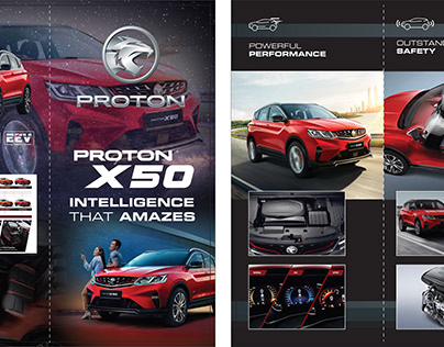 Brochure Design // Proton Car