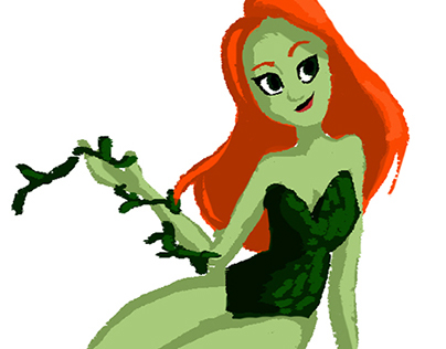 Poison Ivy Doodle