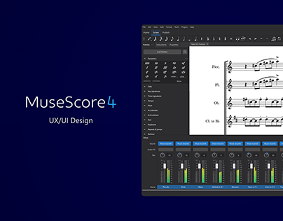 Musescore 4 - UI/UX Design