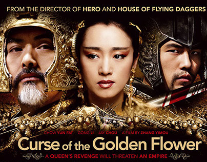 CURSE OF THE GOLDEN FLOWER : Directed by Zhang Yimou.