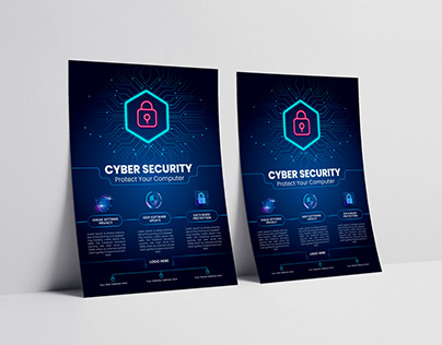 Cyber Sequrity Flyer Design