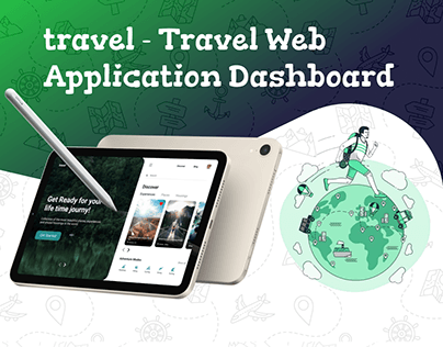 Travel Web application Dashboard