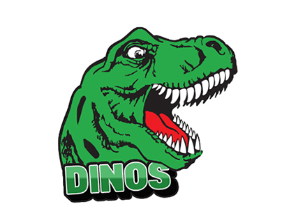 Dinos - Vectorization/mascot logo
