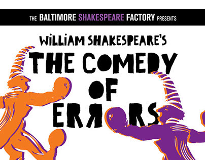 Poster for BSF production THE COMEDY OF ERRORS  