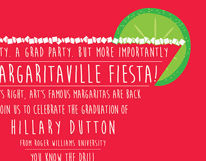 Grad Party Invitation