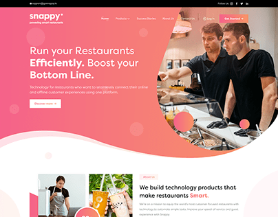 Snappy Website design