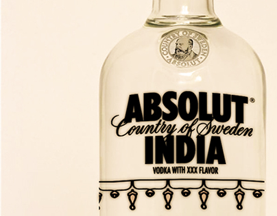Absolut India (Product Graphics)