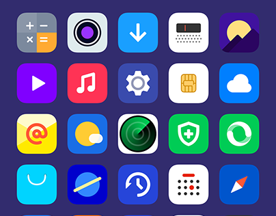 Android Theme Icon Design 2018
