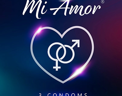 Introducing Mi Amor Condoms Box Design