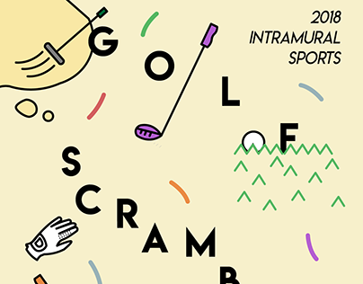 Intramural Golf Scramble 2018 Flyer