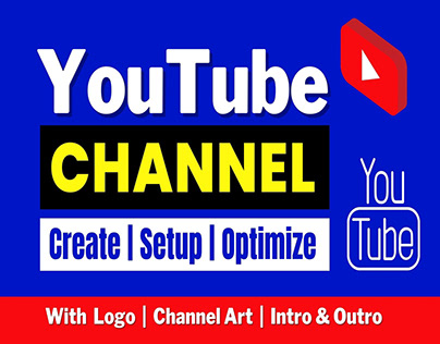 Create and setup YouTube channel
