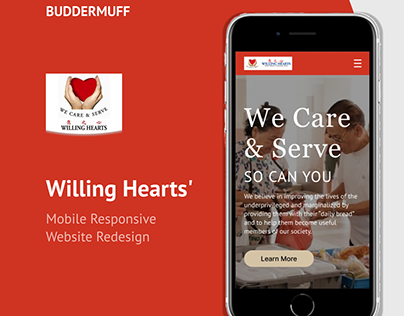 Willing Hearts' Mobile Website Redesign [6 Weeks]