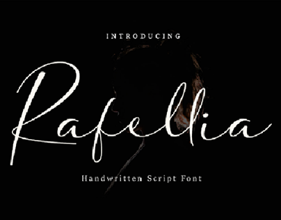 Rafellia - Handwritten Script Font