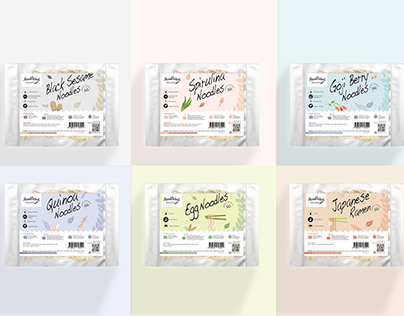 Specialty Noodle Packaging / Label Design