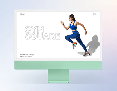 Landing page Gym