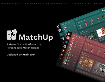 MatchUp | HCI Project | UX Sprint