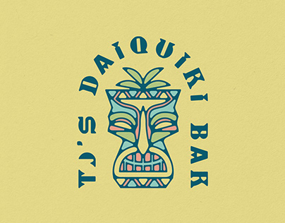 TJ's Daiquiri Bar Branding (Unused Concept), 2023