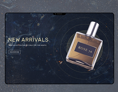 perfume ecommerce website