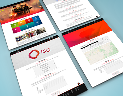 Sitio Web - ISG Communications