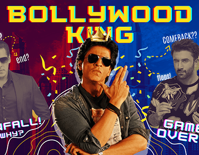 King of Bollywood: Flashy High CTR Youtube thumbnail