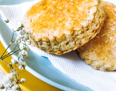 Project thumbnail - Buttery Tea Scones.
