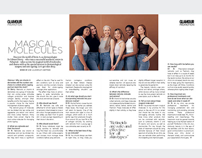 Glamour September 2022 | Advertorial Magical Molecules