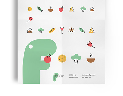 Graphic complex project for supermarket «Fooder»