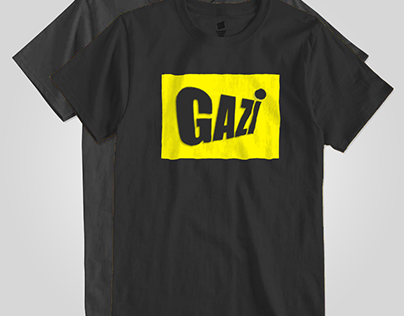 GAZI : T-SHIRT DESIGN