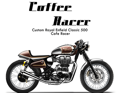 Coffee Racer, custom Royal Enfield Classic 500