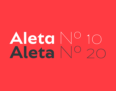Bw Aleta typeface