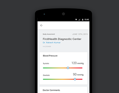 ekincare -  redesign of health care app