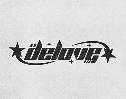 DELOVE y2k logo