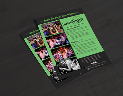 Brochure Design - Spark the Night Entertainment