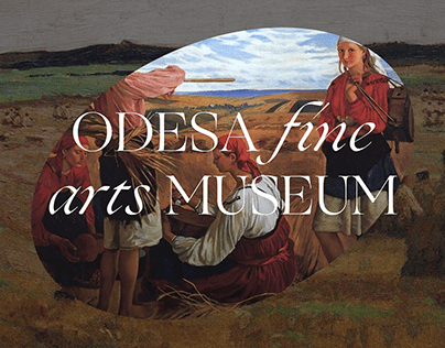 Odesa Fine Arts Museum — website redesign