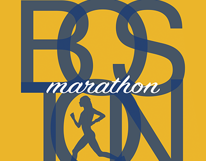 2017 Boston Marathon Poster