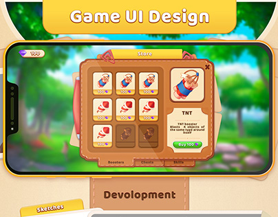 Game UI Design devolopment