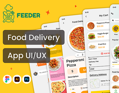 Food Delivery Mobile App UI/UX