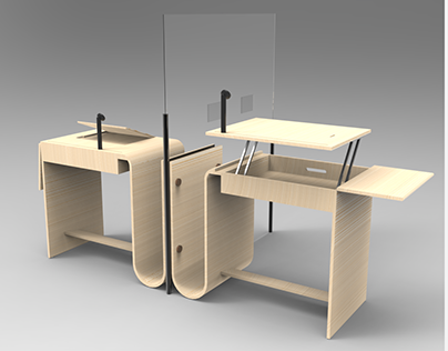 Twin Desk