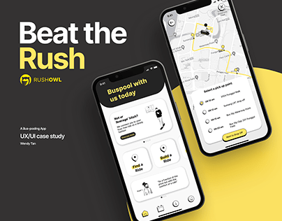 Buspool with RushTrail | UX Case study