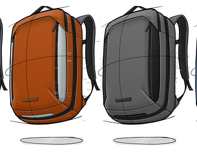 Travel Backpack Concept: Versatility and Organization