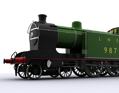 3D locomotive modelling (Ongoing hobby, 2011-present)
